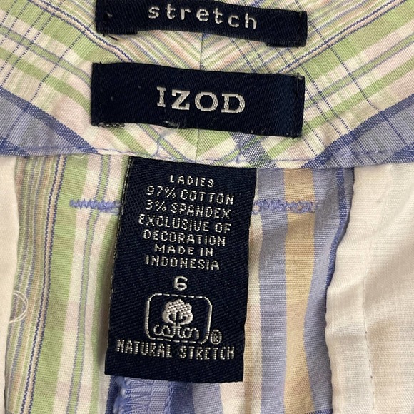 IZOD Golf Bermuda Stretch Women Sz 6 gently used - Picture 4 of 7